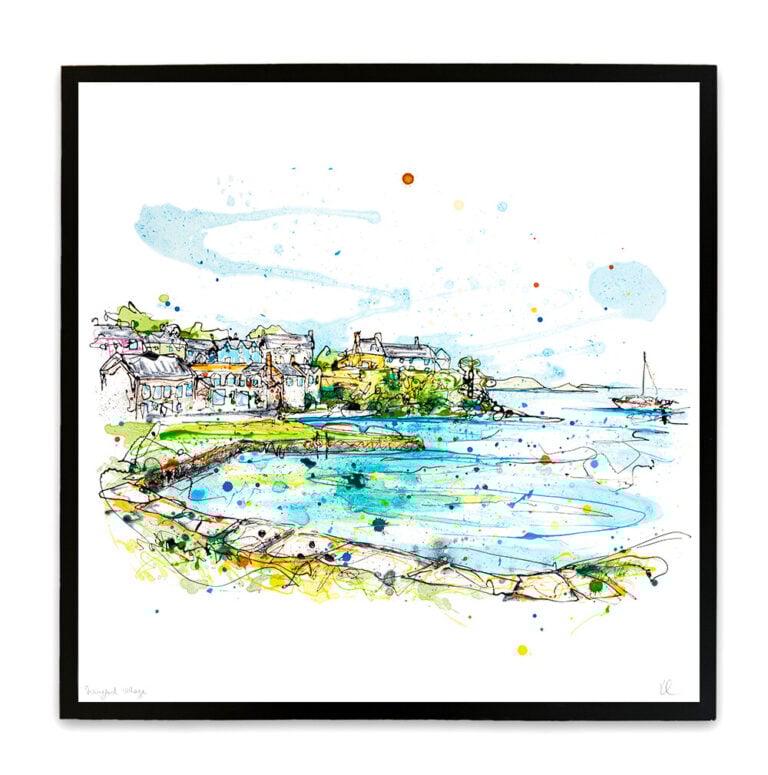 Strangford Village - County Down Northern Ireland Print - Image 2
