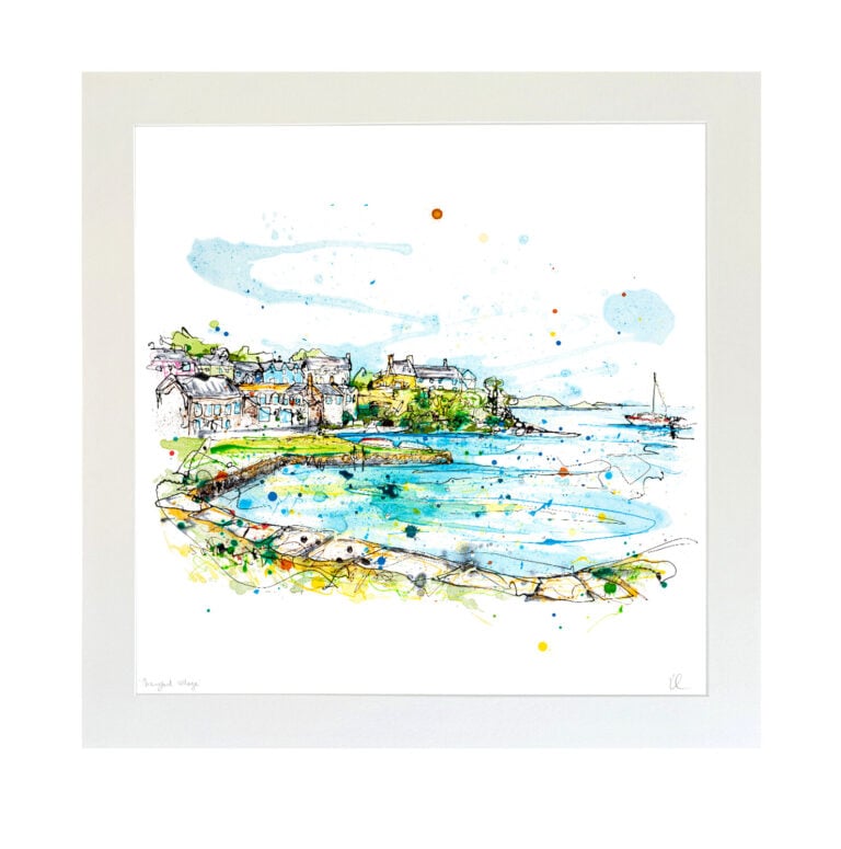 Strangford Village - County Down Northern Ireland Print - Image 3