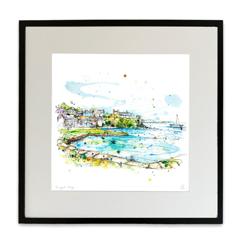 Strangford Village - County Down Northern Ireland Print - Image 4