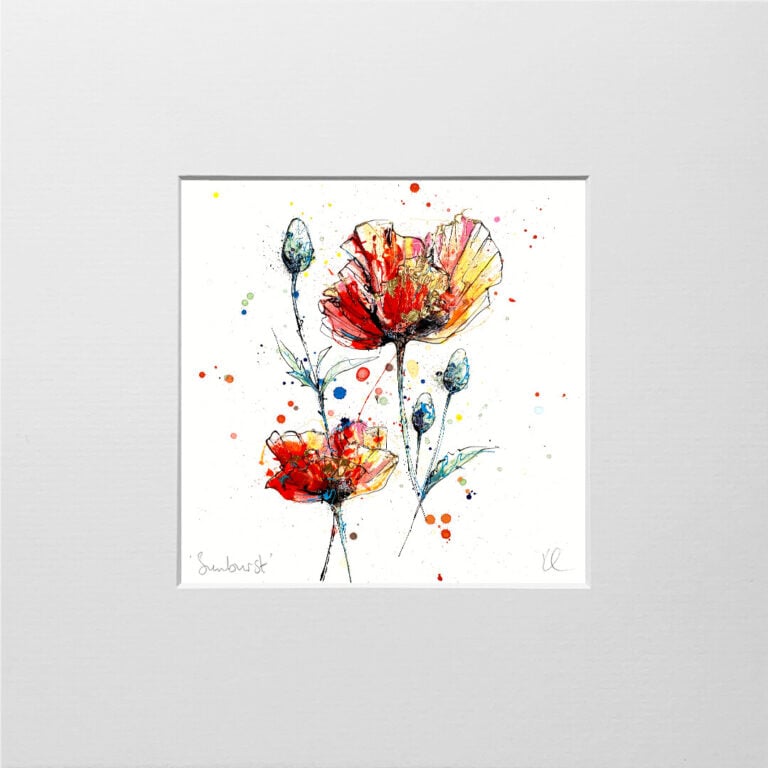 Sunburst - Poppy Flower Print - Image 9