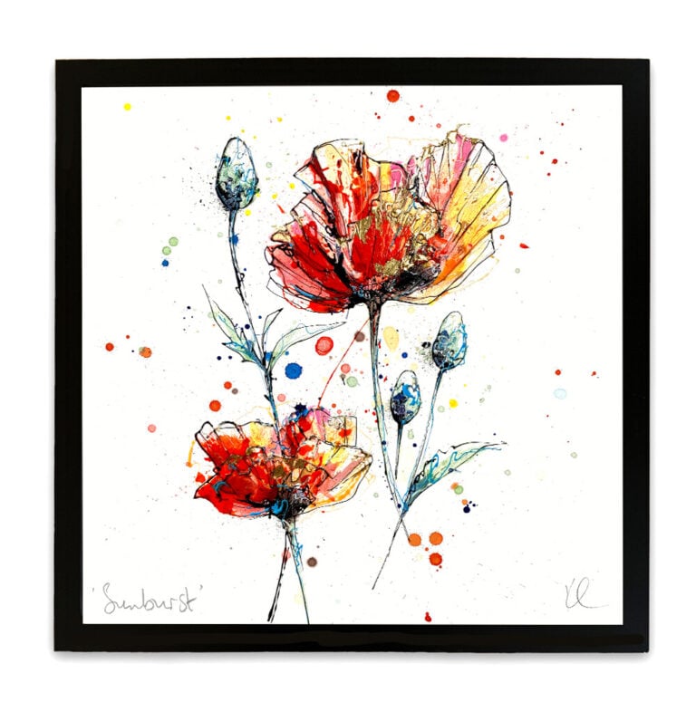 Sunburst - Poppy Flower Print - Image 8
