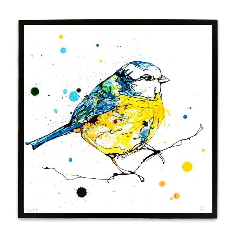 Sunlit - Blue Tit Print - Image 2