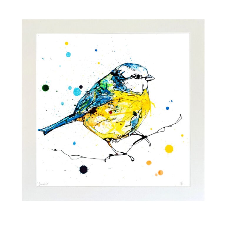 Sunlit - Blue Tit Print - Image 3