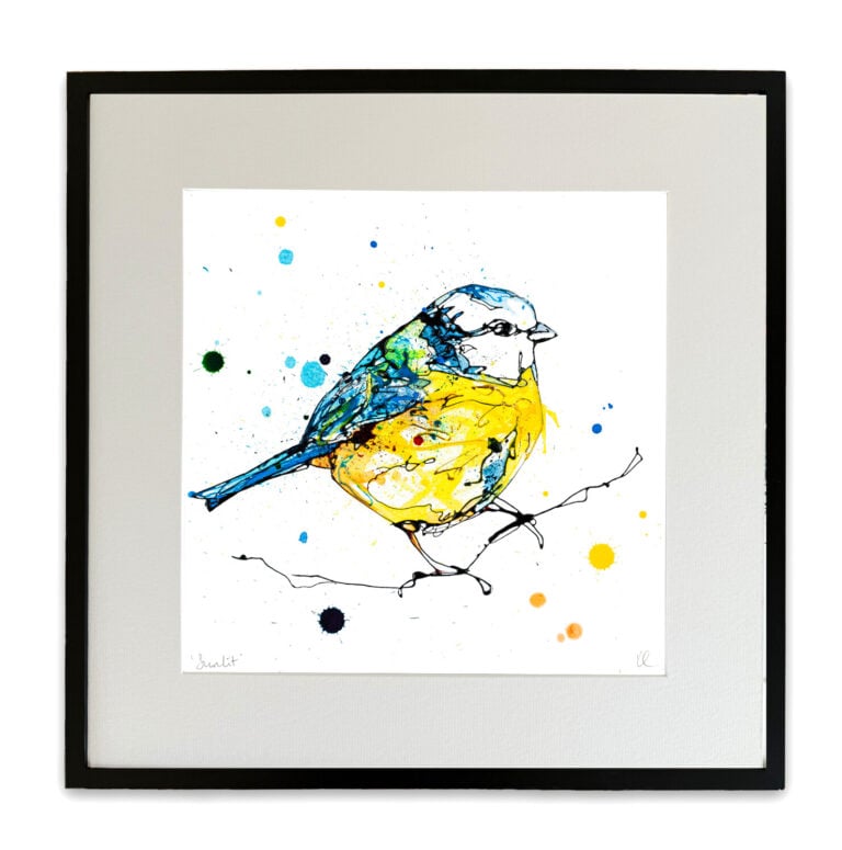 Sunlit - Blue Tit Print - Image 4