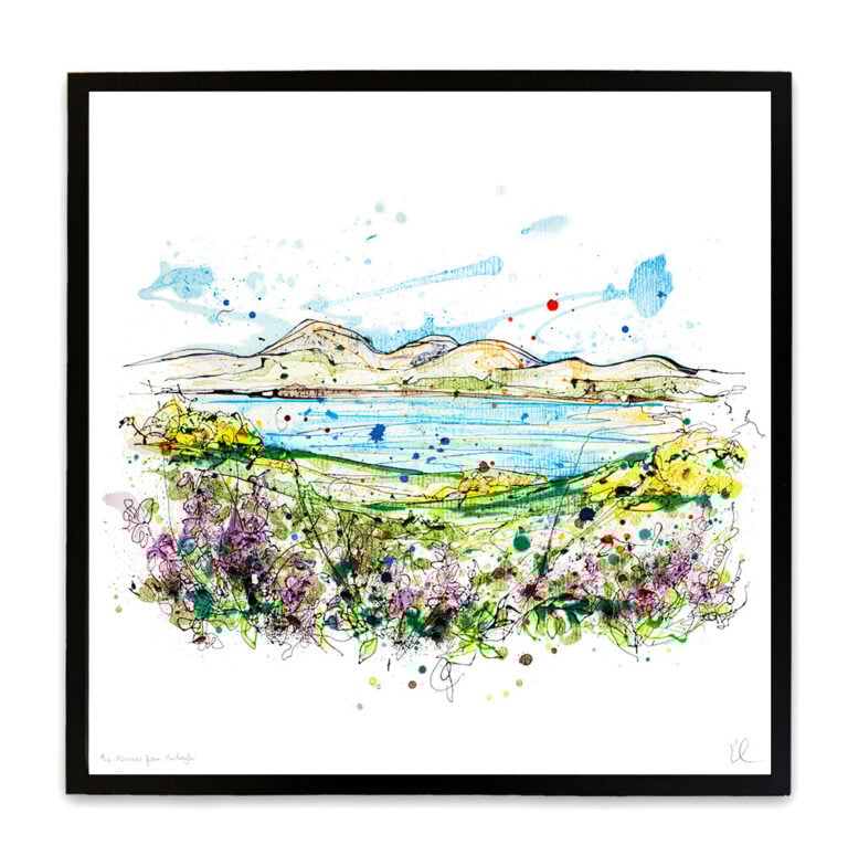 The Mournes from Murlough - Newcastle, County Down Print - Image 5