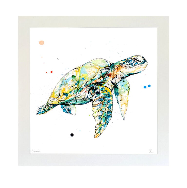 Tranquil - Sea Turtle Print - Image 3