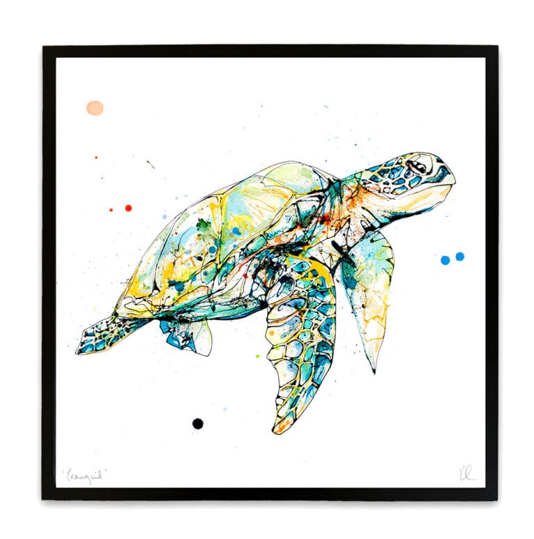 Tranquil - Sea Turtle Print - Image 5