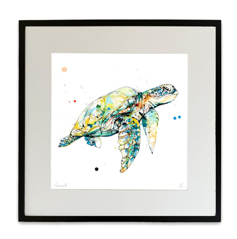 Tranquil - Sea Turtle Print - Image 4