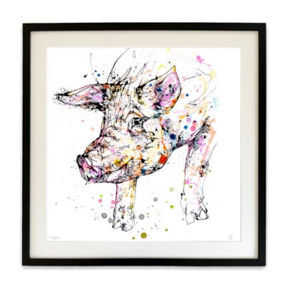Truffles - Farmyard Pig Print