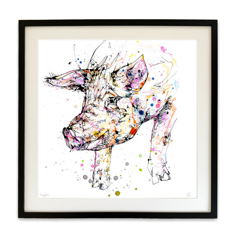 Truffles - Farmyard Pig Print