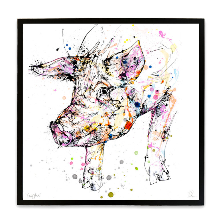 Truffles - Farmyard Pig Print - Image 5