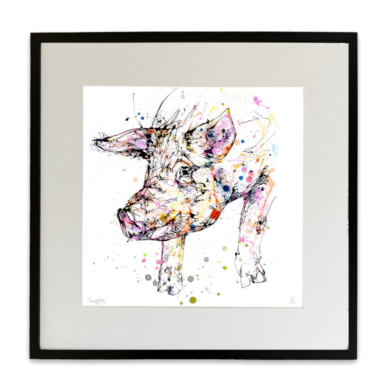 Truffles - Farmyard Pig Print - Image 4