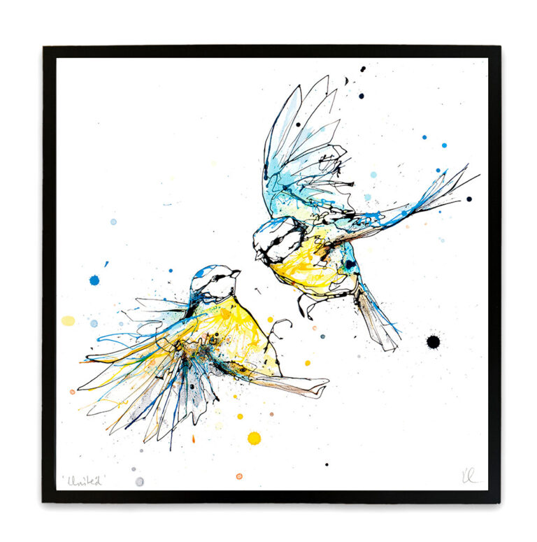 United - Blue Tits Print - Image 5
