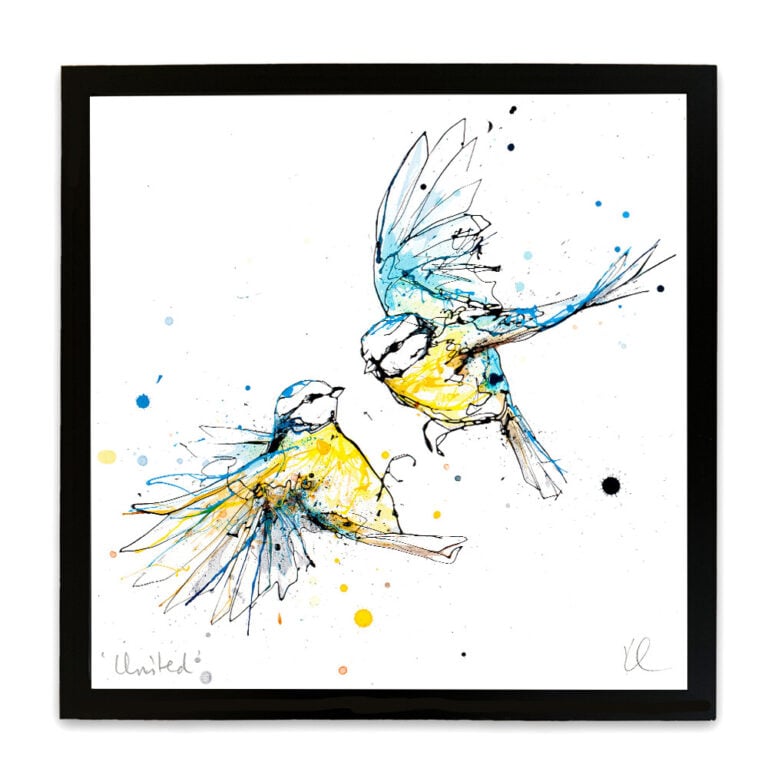 United - Blue Tits Print - Image 8