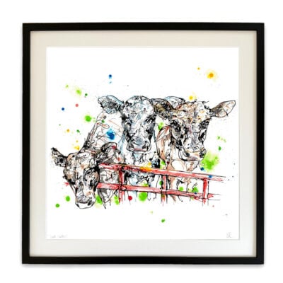 Well, Hello - Herd of Cows Print