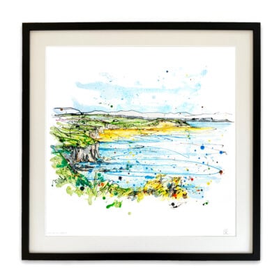 White Rocks from Magheracross - North Coast of Ireland Print