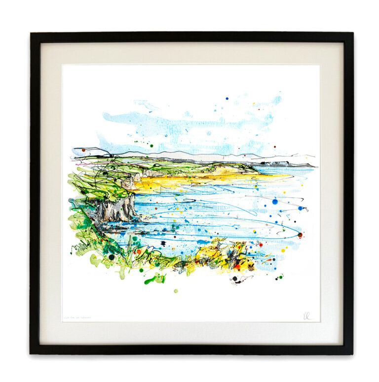 White Rocks from Magheracross - North Coast of Ireland Print