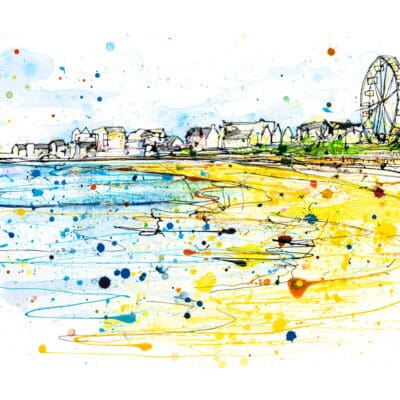 Happy Memories - Beach Print