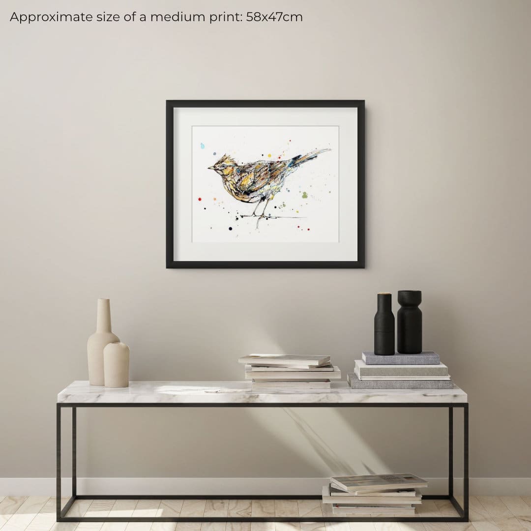 Skylark - Bird Print - Image 3