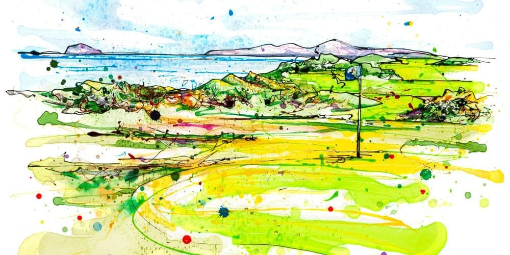Portmarnock portmarnock golf print